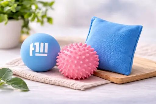 Комбо со скидкой 2 (Мячик мфр, мешочек с песком, мячик колючий)